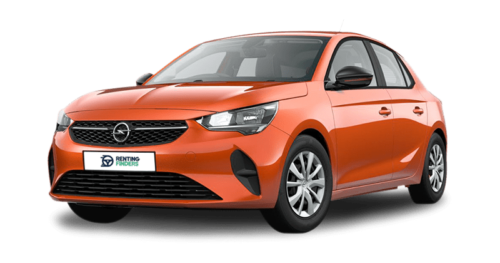 Opel Corsa Orange Renting Finders