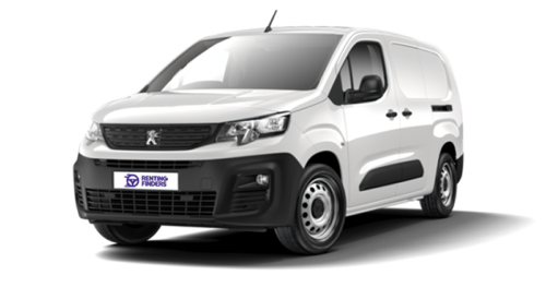 Renting Finders Peugeot e-Partner Premium Longo Branco Banquise Carrinha Eletrico Automatico Variantes