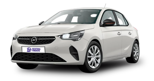 Opel Corsa e Edition Branco rent-a-car renting finders
