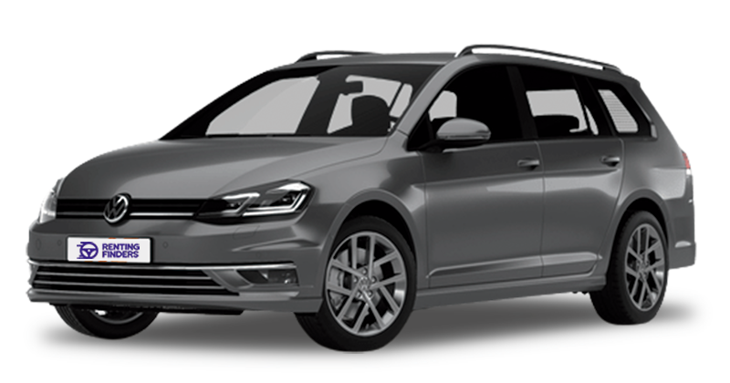 Volkswagen Golf Variant Confortline Prata Tungsten Renting Finders Portugal