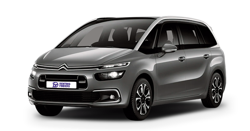 Citroën C4 SpaceTourer Cinzento Platinum Renting Finders Portugal