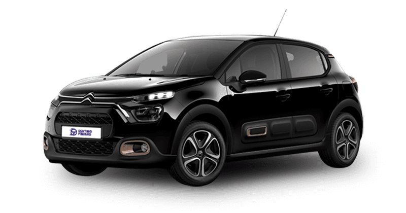 Citroën C3 C-Séries Preto Perla Nera Renting Finders Portugal