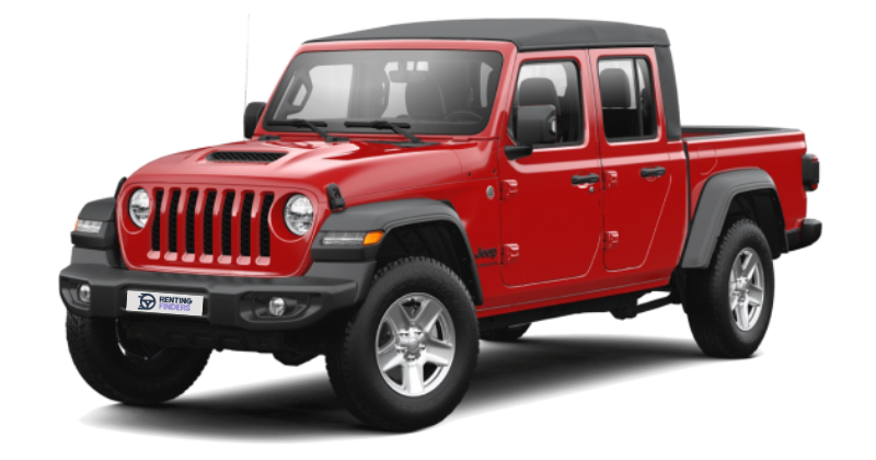 jeep gladiator suv vermelho renting finders