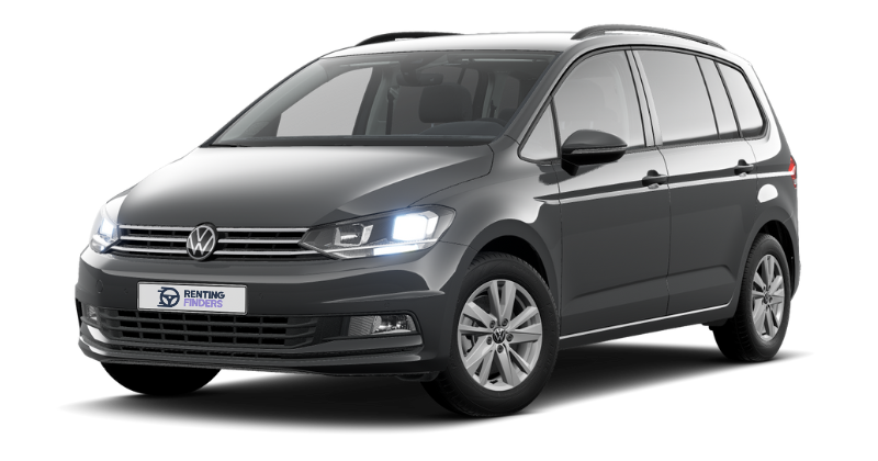 VW touran cinzento 7 lugares renting finders portugal